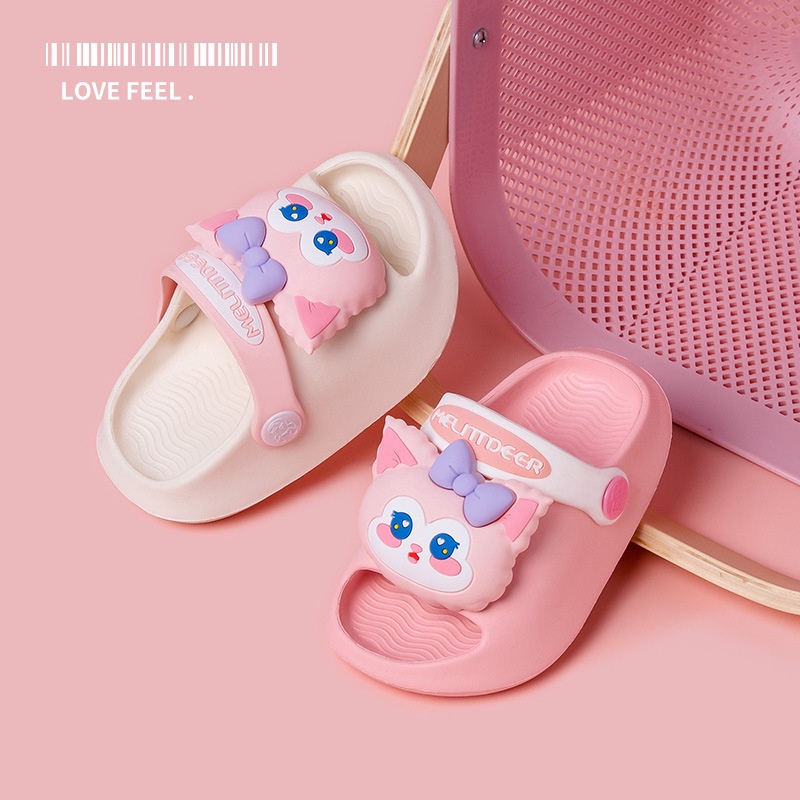 XẢ KHO Dép lê cho bé gái,sục hở mũi,dép lê mùa hè cho bé gái siêu dễ thương mềm và êm và thoáng chân đi trong nhà,đi học