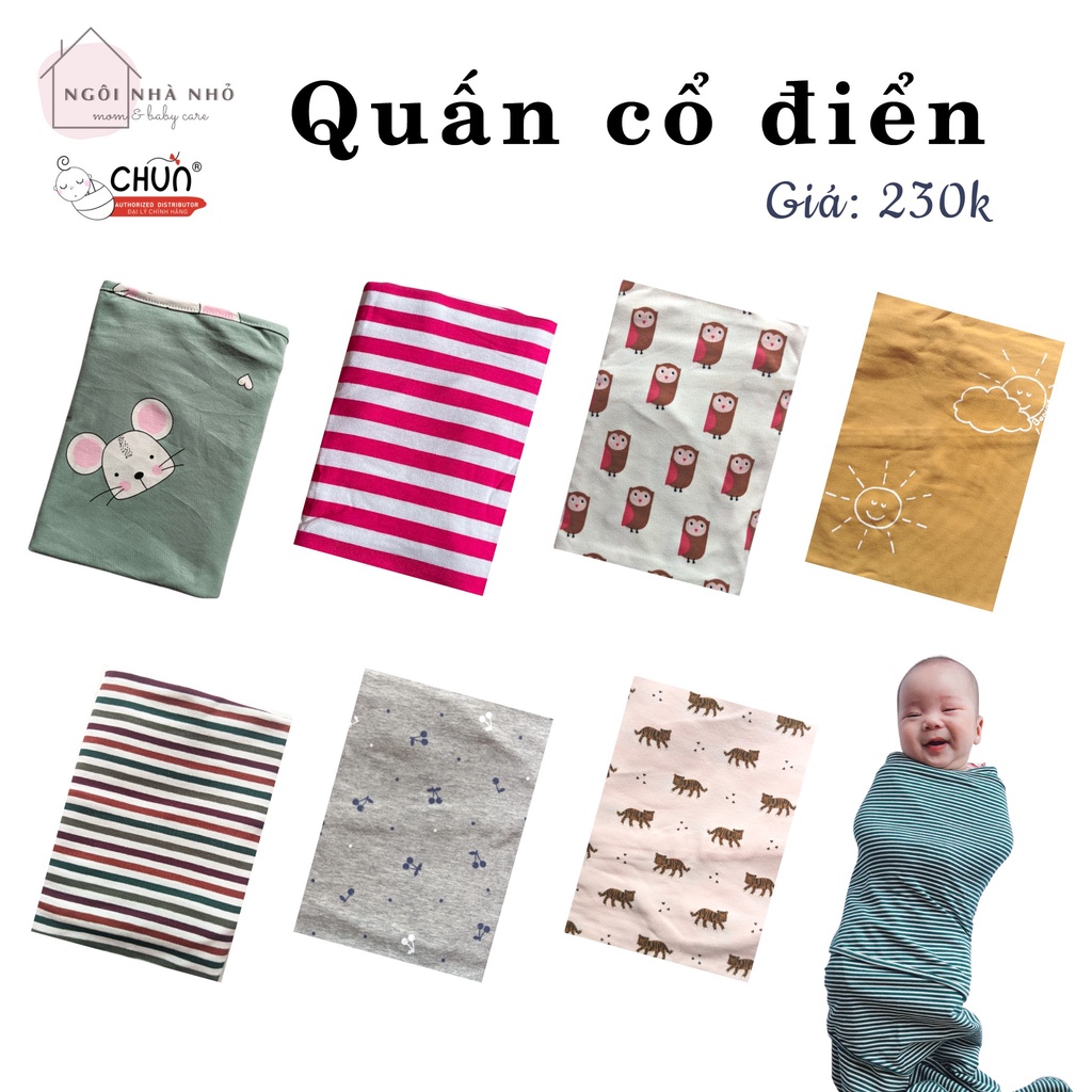Quấn cổ điển Chũn Cocoon chính hãng