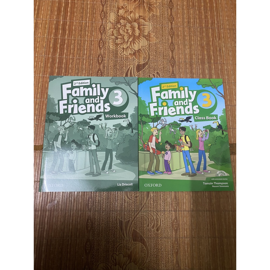 Family and Fiends 2nd Starter, 1,2,3,4,5,6 ( Chọn tuỳ í level 2nd Starter-6 )