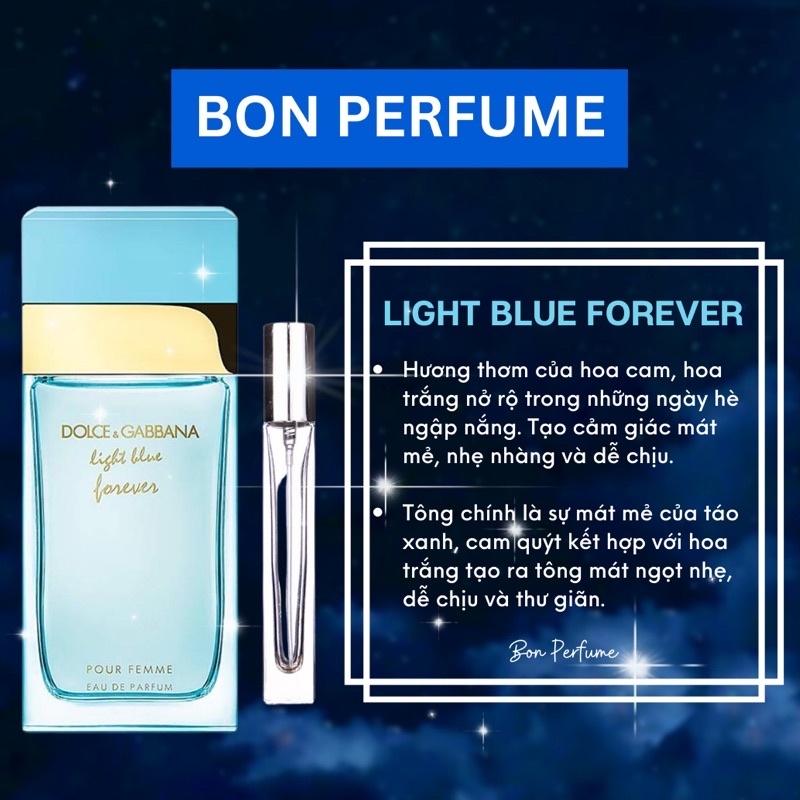 Nước hoa Light Blue Forever bản Nữ 10ml