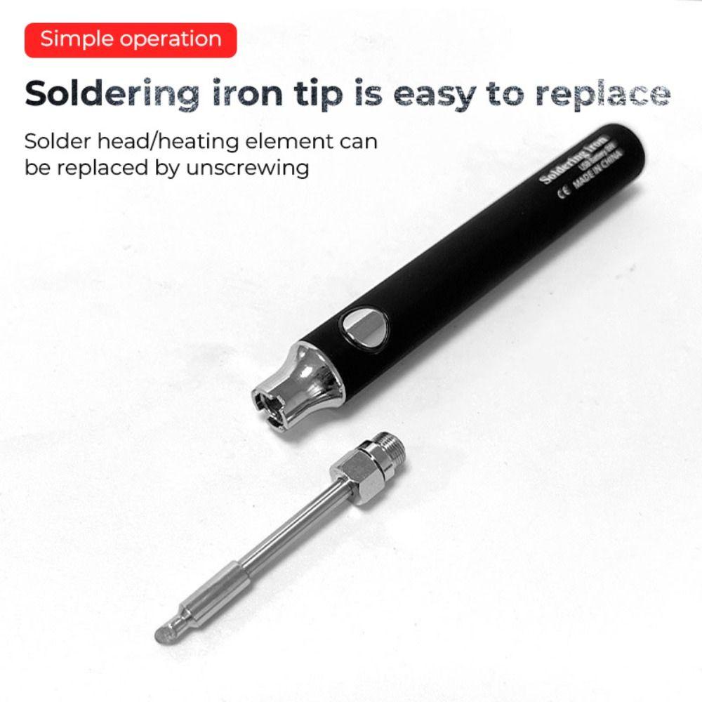 Bút Hàn Điện Không Dây Sạc Pin Cổng USB Malcom Dùng Sửa Chữa Đồ Điện Áp Thấp DIY