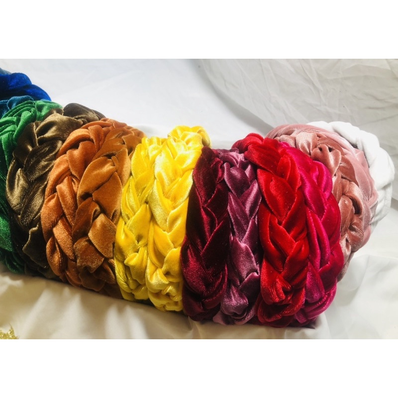 Bờm nhung tết bản to cho mẹ và bé có sỉ