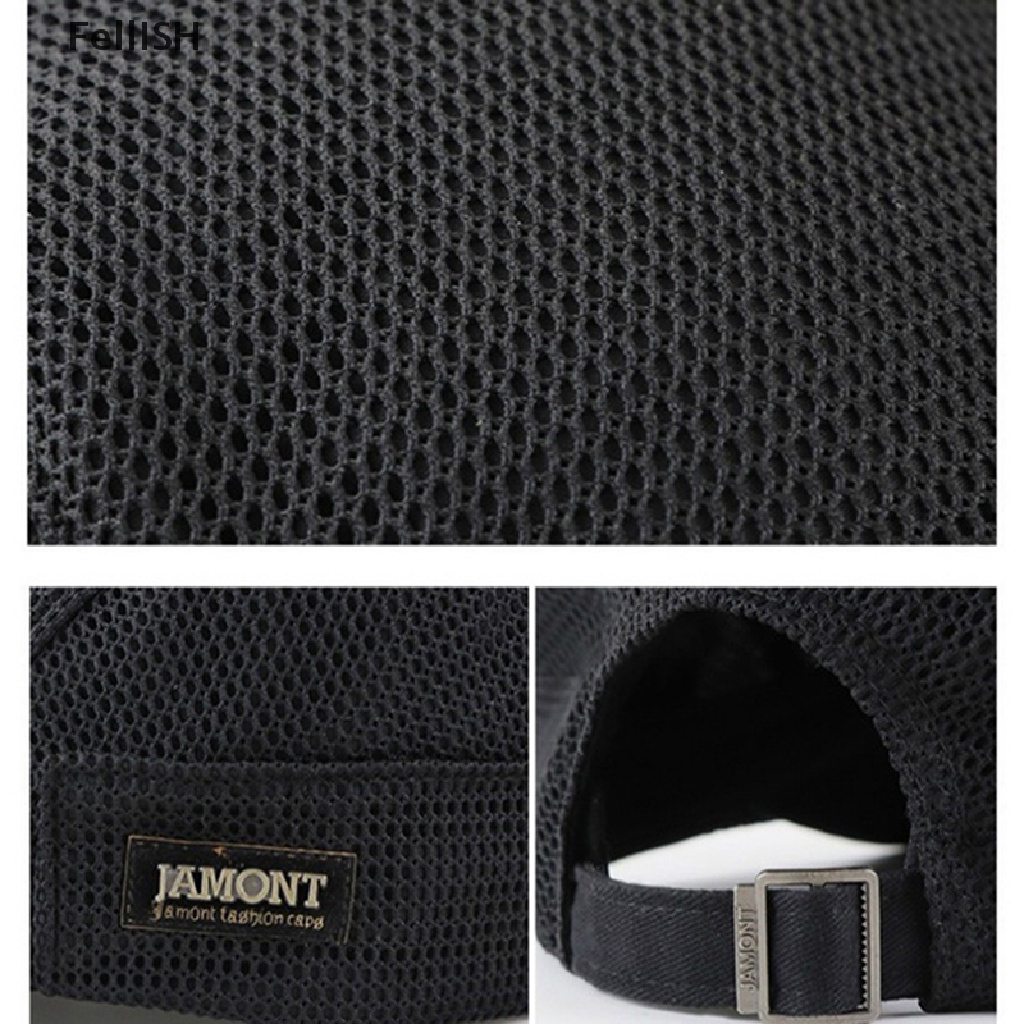 Mũ Beret Lưới Thoáng Khí Thời Trang Cho Nam 439br