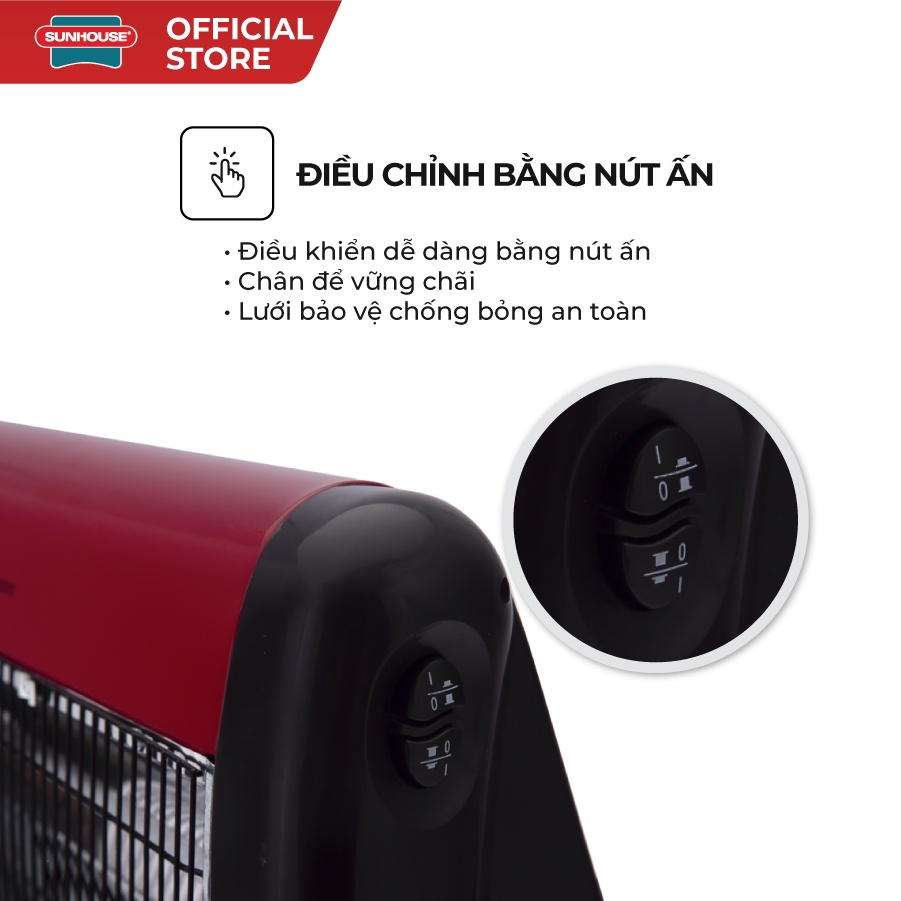 Sưởi điện hồng ngoại SUNHOUSE SHD7013