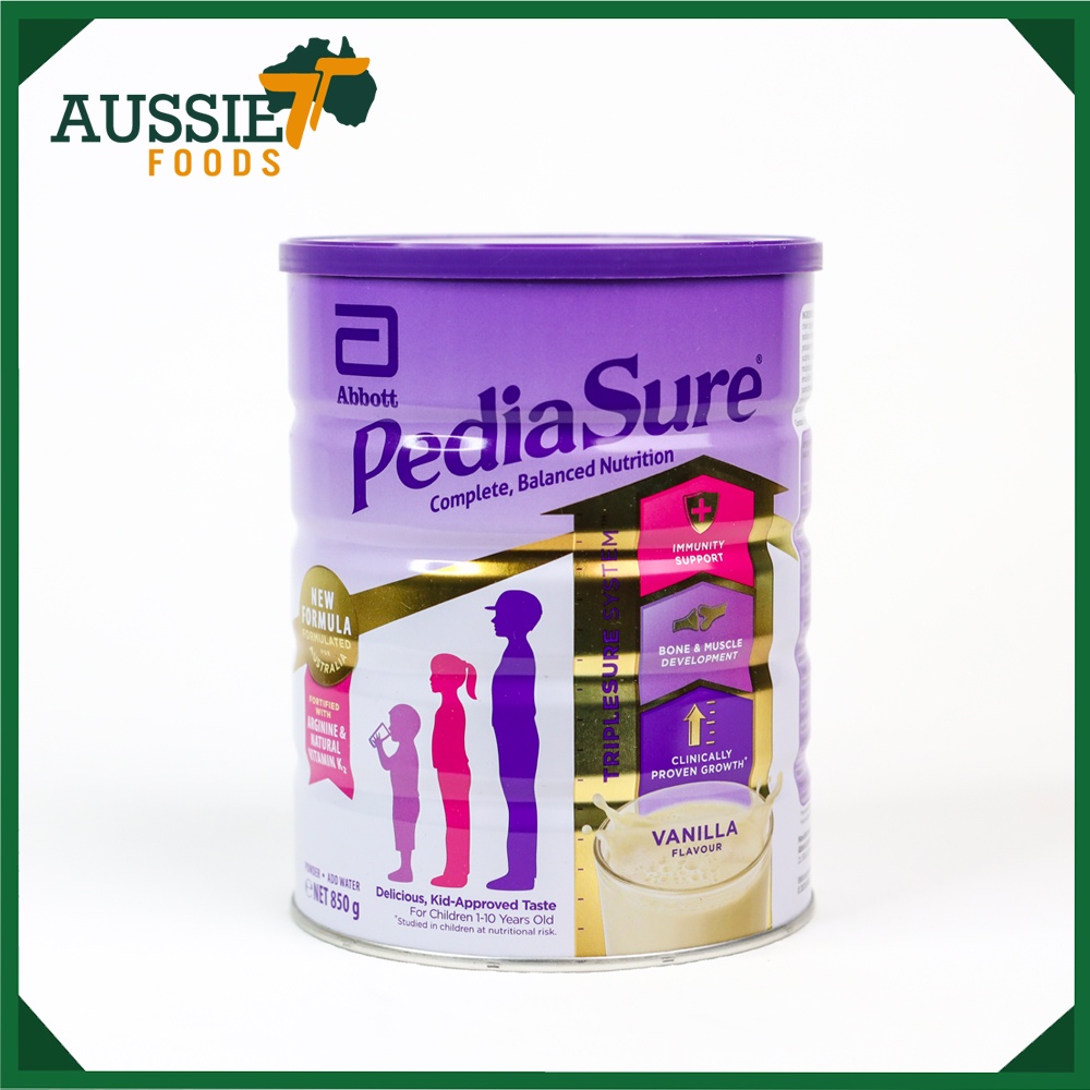 Sữa Bột PediaSure Complete Balanced Nutrition Vanilla Baby 1-10 tuổi Úc (850g)