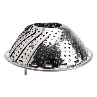 Rổ Hấp Xửng Hấp Inox Xếp Gọn