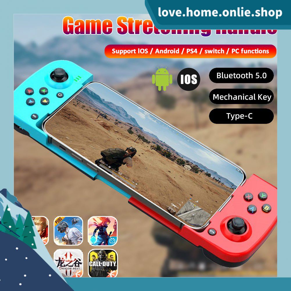 Tay Cầm Chơi Game Không Dây Kết Nối Bluetooth Loại C Cho PS4 Android / switch PC