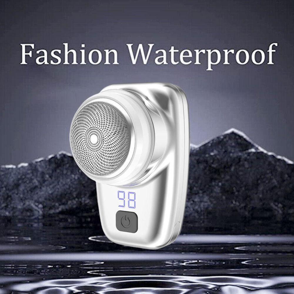 Máy Cạo Râu Mini Có Màn Hình LED Hiển Thị Kích Thước Bỏ Túi Tiện Dụng Cho Nam