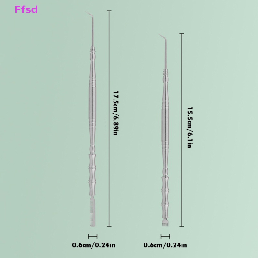 Bộ Dụng Cụ Uốn Lông Mi / Lược 2 Trong 1 Tiện Dụng