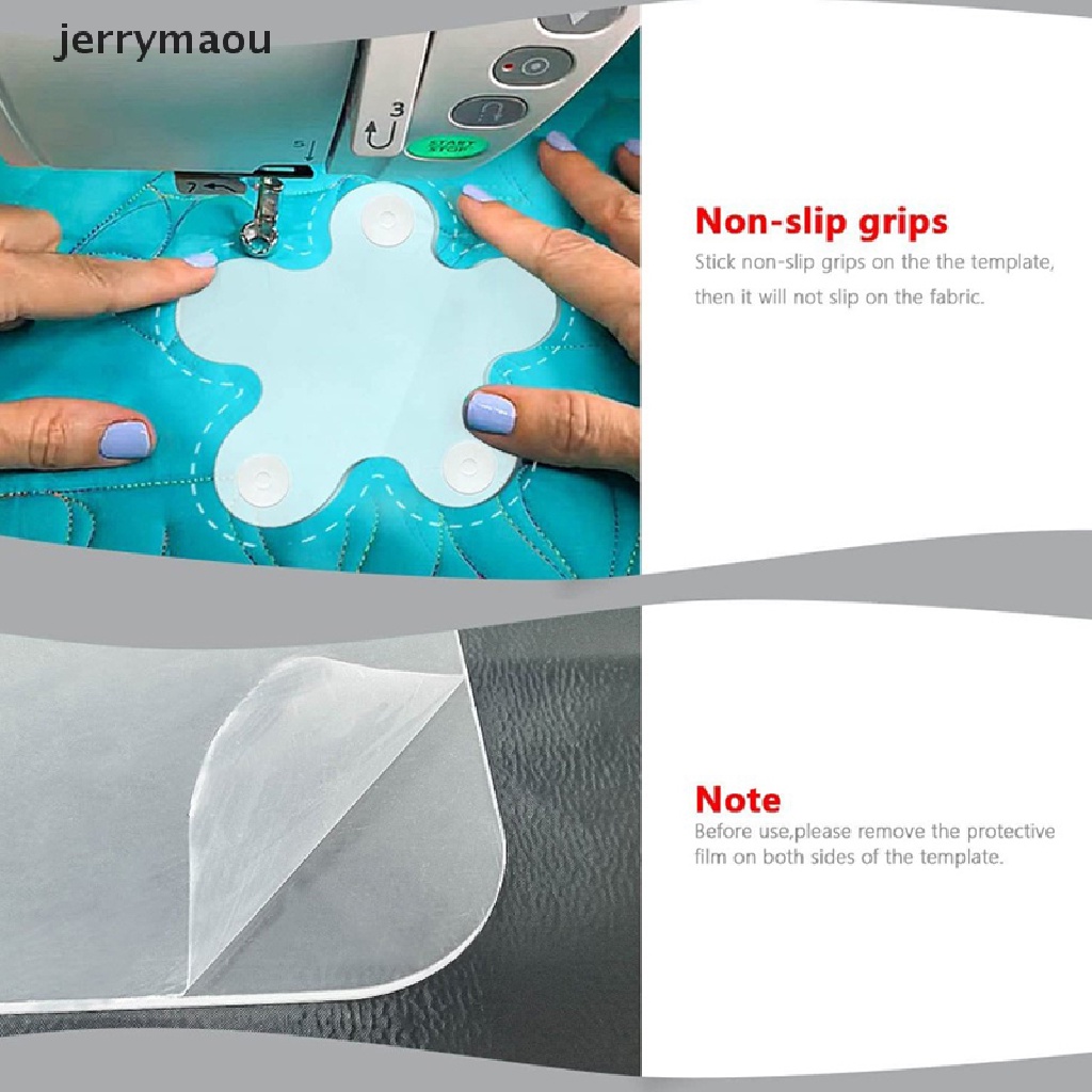 [JER] Thước Đo Cắt Bằng Acrylic Cao Cấp Đa Chức Năng Dùng Trong May Vá Gia Đình HBC