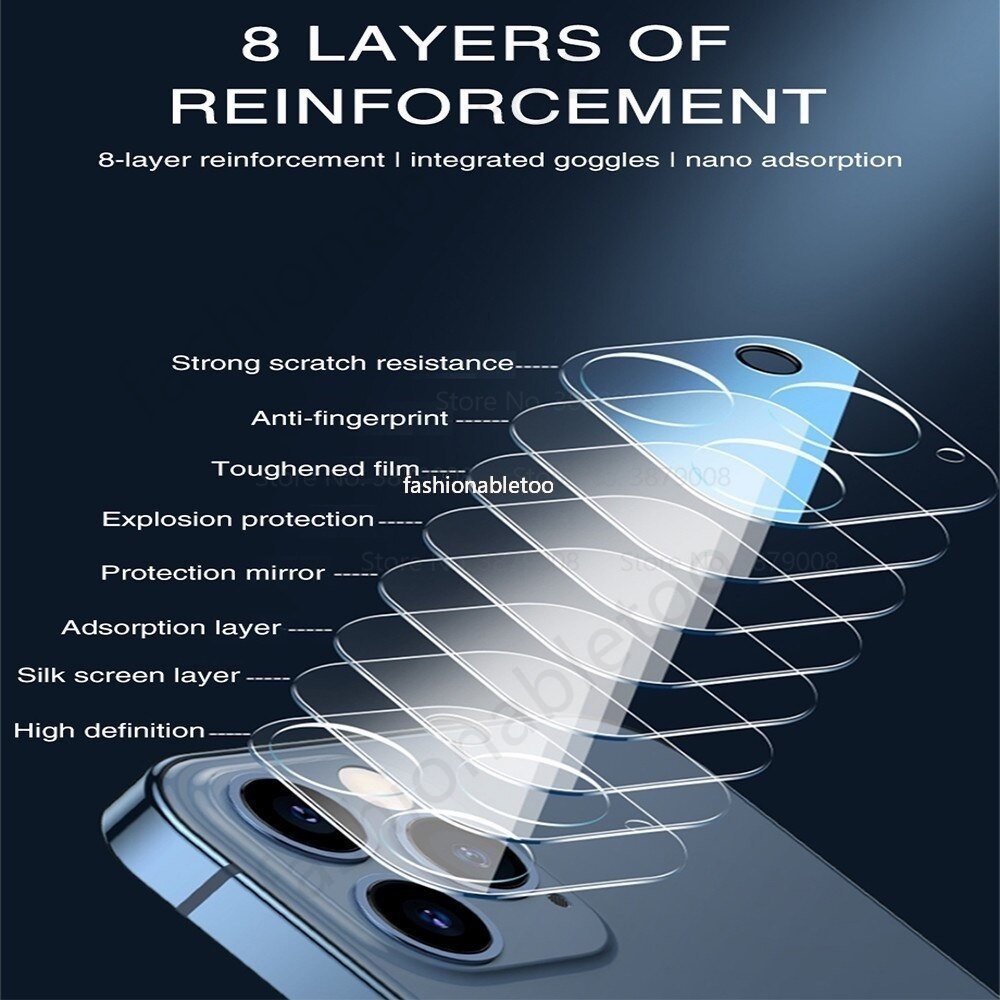 Kính Cường Lực 3D Bảo Vệ Camera Cho Oppo Reno 8 T 8t 9 pro plus 9pro + 8pro + 8Z 8Lite Reno9pro 9pro 8 pro 8pro 8t 4G 5G