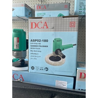 Máy đánh bóng cầm tay dca 570w asp02-180 - máy chuyên đánh bóng sơn ô tô, xe máy, đồ gỗ, đá...