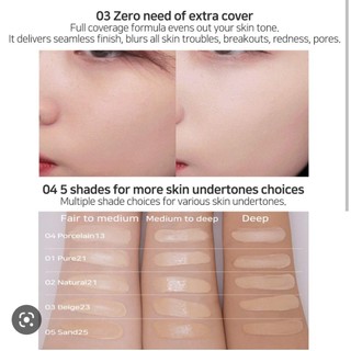 Phấn nước NU Zero Cushion / Bare Water Cushion