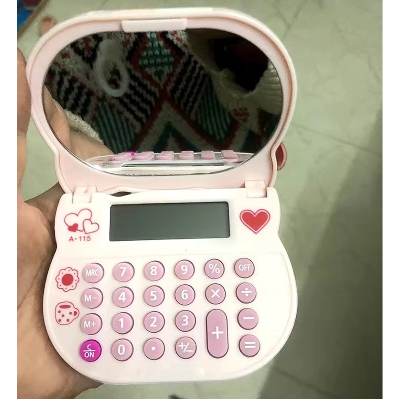 Máy Tính Cầm Tay Dễ Thương 2 Trong 1