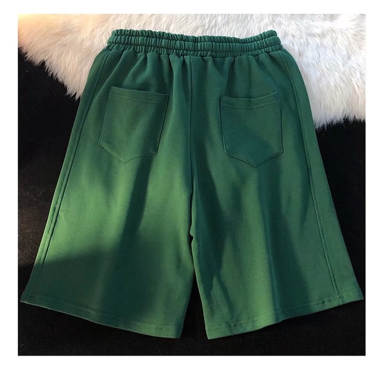 Quần Short Thêu Họa Tiết Phong Cách Hip hop Thời Trang Mùa Hè Cho Nam