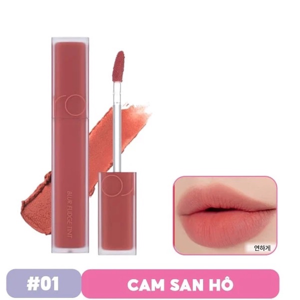 Son Kem Romand Blur Fudge Tint Lỳ Mịn Môi