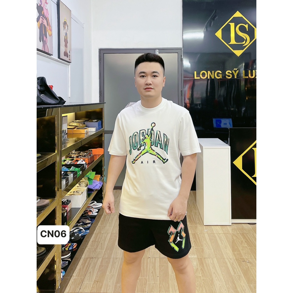 BỘ HÈ NAM CAO CẤP CHỮ XANH CN06