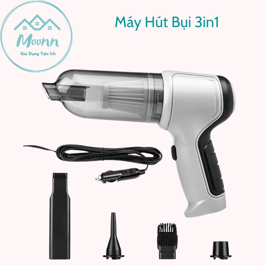 Máy Hút Bụi Cầm Tay Không Dây Cao Cấp 3in1, Vừa Hút Vừa Thổi Bụi Công Suất Lớn, Sạc Pin Tiện Lợi