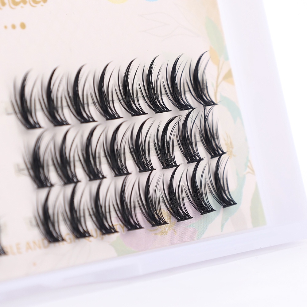 1 Hộp Lông Mi Giả 3D Bằng Lông Chồn Nhân Tạo Dành Cho Nữ