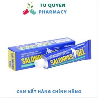 Salonpas Gel, giảm đau khớp, đau cơ, đau vai, bầm tím, tuýp 30g