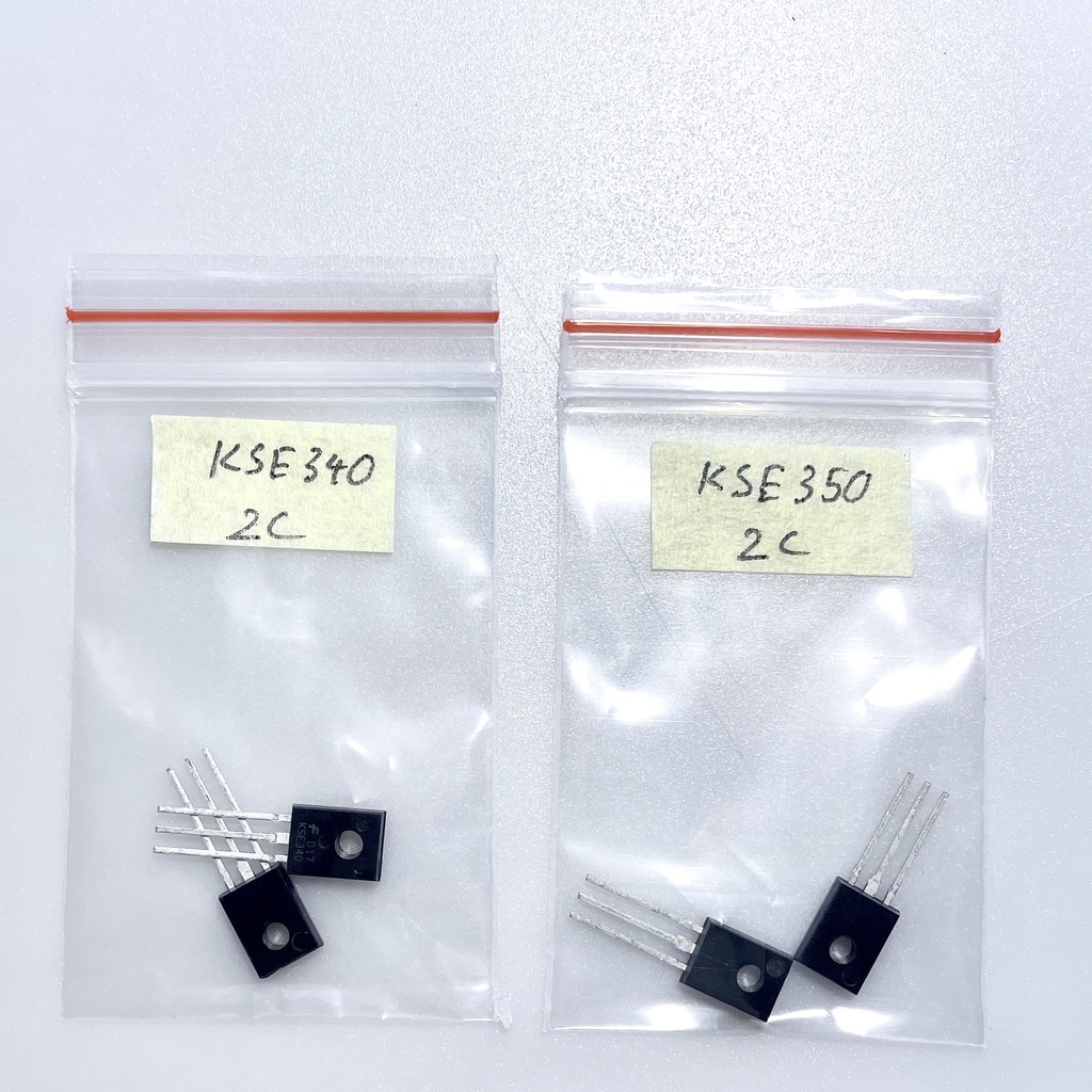 KSE340 - KSE350 cặp transistor công suất TO-126 chân đồng