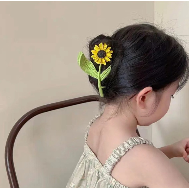 Bonbonstore Kẹp tóc hình hoa ly cute đáng yêu dễ thương xinh xắn hàn quốc cho bé gái