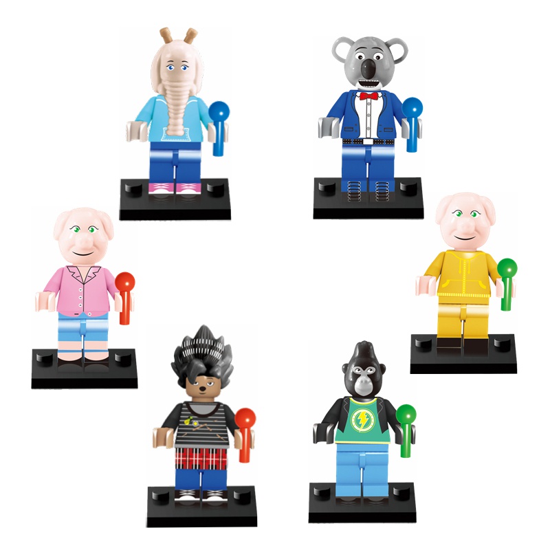 Đồ Chơi Xếp Hình DIY Hình Nhân Vật Anime Giáo Dục Cho Trẻ Em