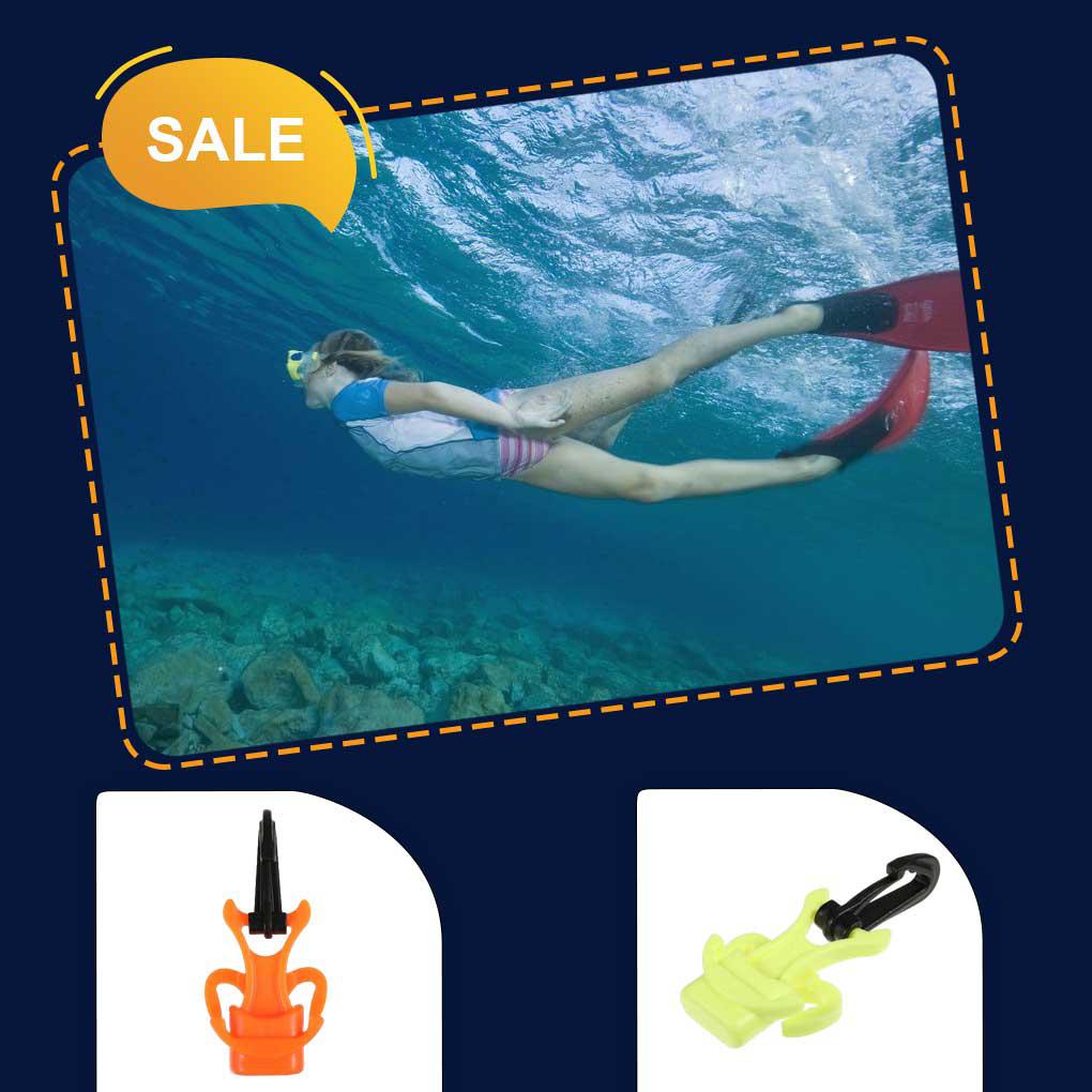 Giá Đỡ Miệng Thở Điều Chỉnh Được Bạch Tuộc Dùng Khi Lặn Thể Thao