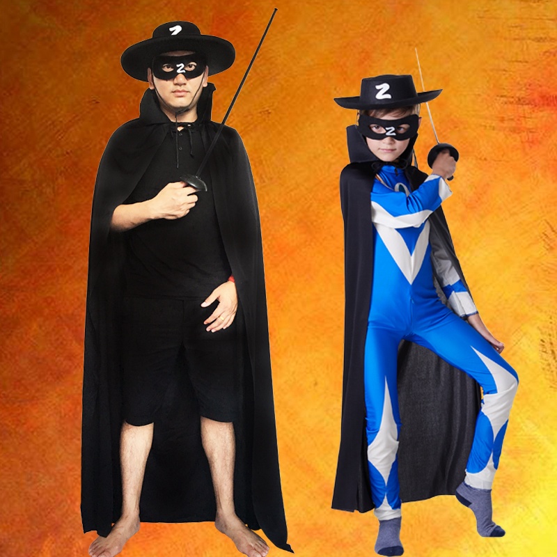 Trang Phục Hóa Trang Halloween Cosplay Zorro