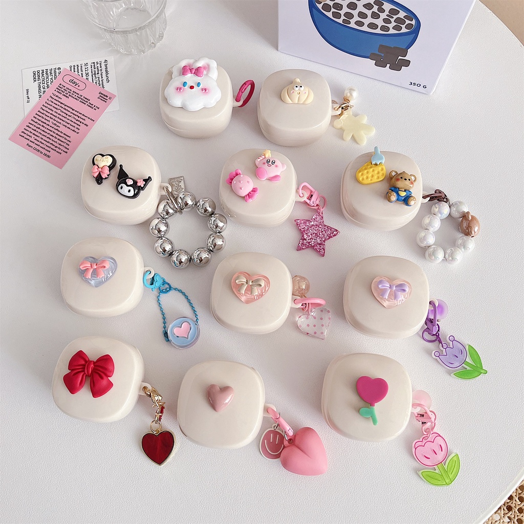 Vỏ Bảo Vệ Hộp Sạc Tai Nghe Bluetooth Không Dây Baseus WM02 + Bằng tpu Mềm Chống Sốc Kèm Dây Đeo DIY