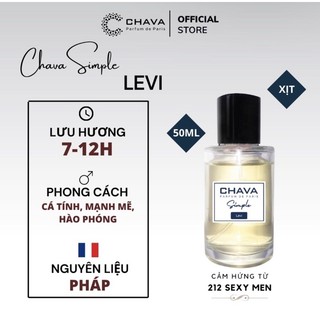 Nước hoa Pháp Chava Levi dành cho Nam 50ml