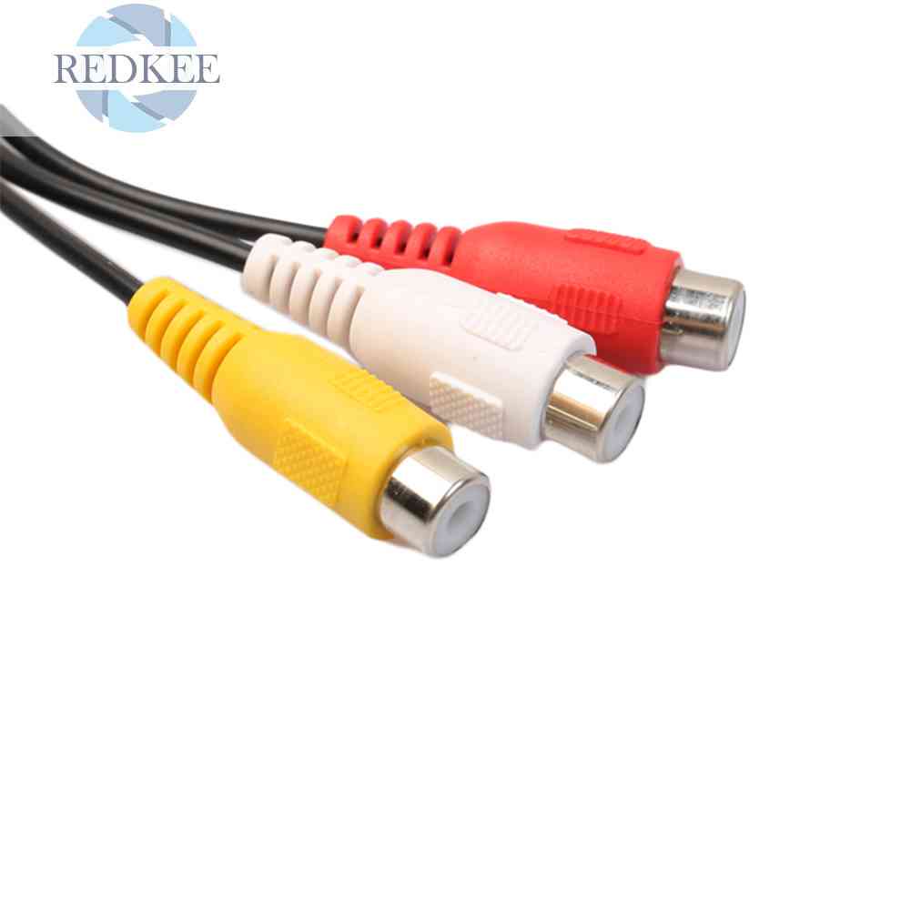 Cáp ChuyểN ĐổI 4 Pin S-Video Sang 3 RCA 28Cm / 11 Inch Cho Laptop