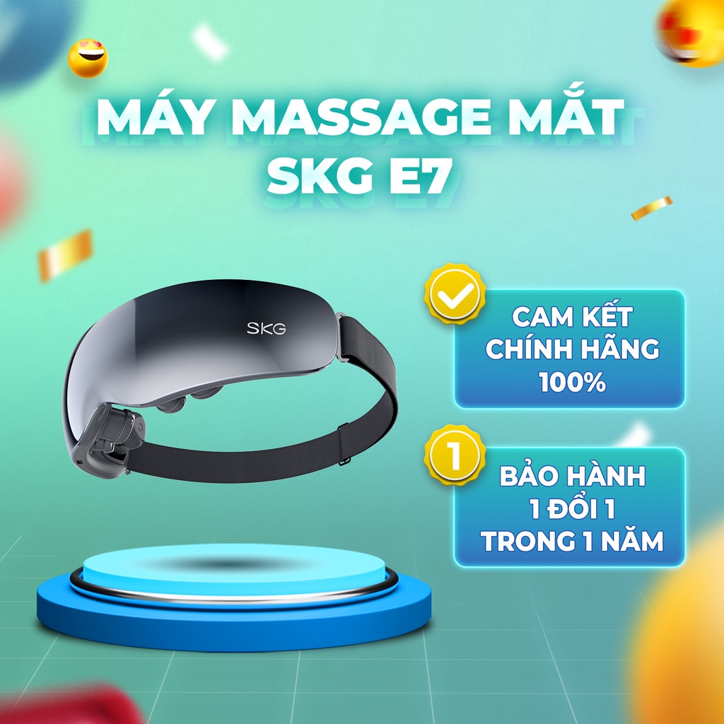 Máy massage mắt SKG E7-EN - Hàng Chính Hãng