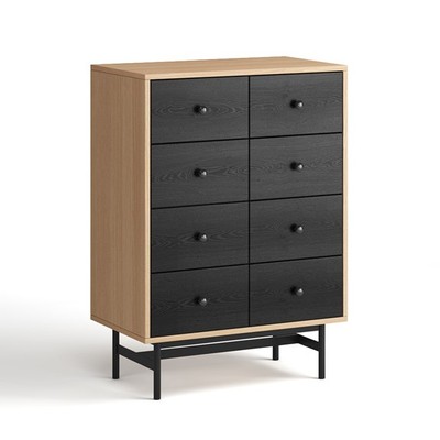 CHOBI, Tủ lưu trữ, tủ trưng bày DRA_309, 70x40x98cm, tủ gỗ Scandi Home
