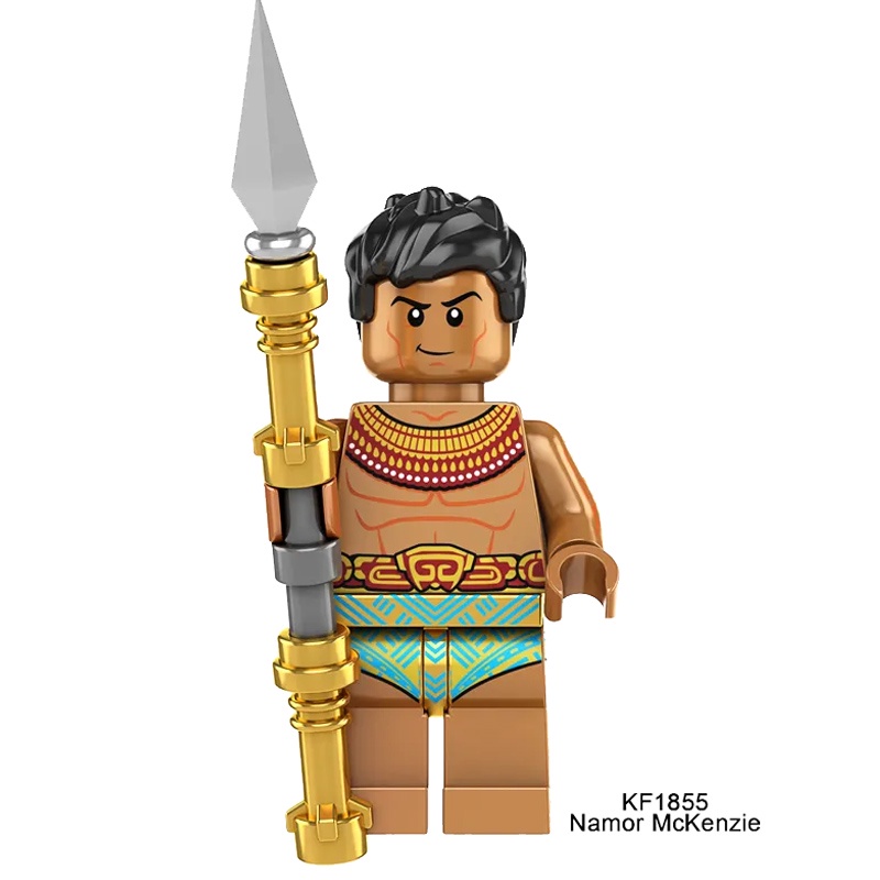 Mô Hình Đồ Chơi Nhân Vật Okoye Namor McKenzie Ironheart MK2 Mini Bằng Nhựa