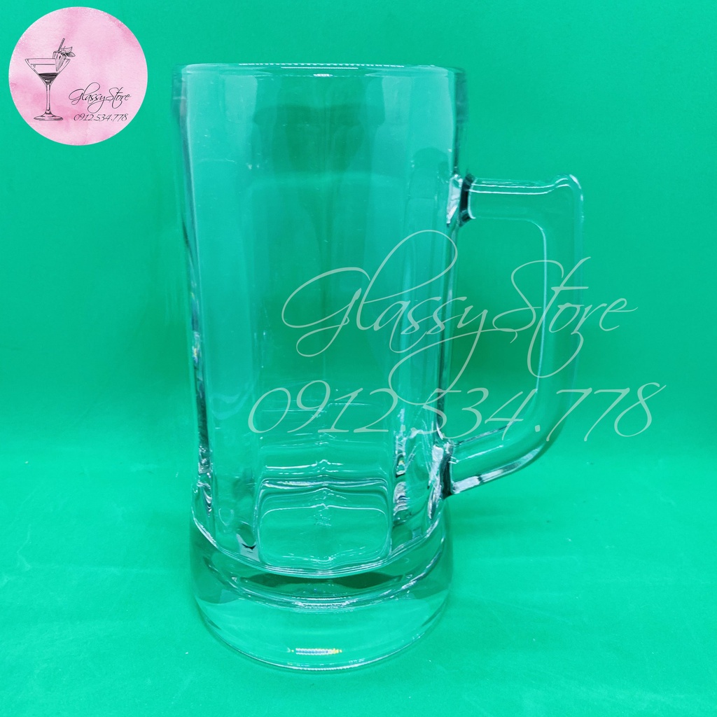 Ly (cốc) Bia Thủy Tinh Cỡ Đại Munich Beer Mug-P00843-640ml/ P00840 – 355ml (Hàng nhập khẩu Thái Lan chính hãng)