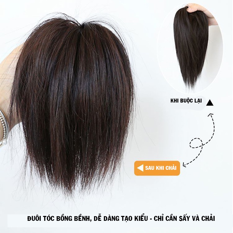 Tóc búi cao, búi nụ, búi đuôi gà, phong cách Hàn Quốc