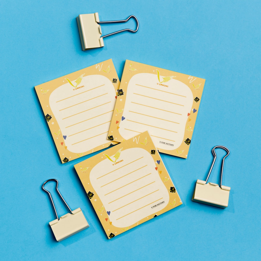 Giấy note ghi chú V Gaming