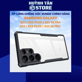 Ốp lưng samsung s23 ultra s22 ultra s23 s22 plus chống sốc xundd bảo vệ camera chính hãng chống ố vàng huỳnh tân store