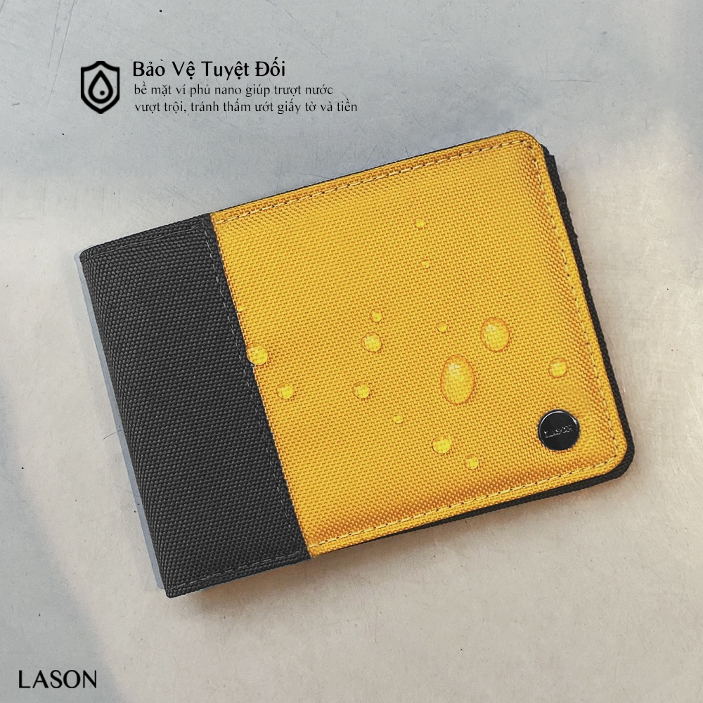 Ví Vải Đựng Tiền MEGA NGANG Canvas Polyester Nhập Khẩu Cao Cấp Chống Thấm Nước Local Brand DOLANTOxLASON Unisex Nam Nữ