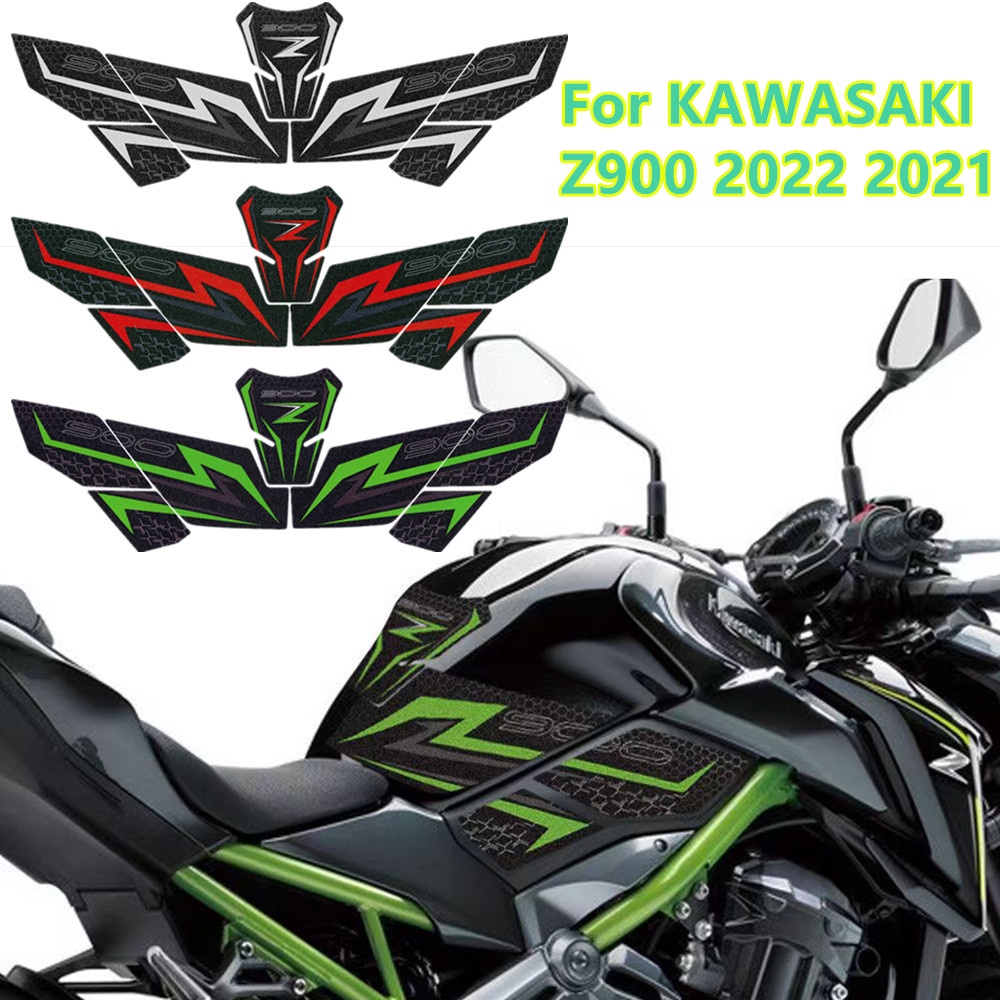 Miếng Dán Đề Can Mờ Trang Trí Bình Nhiên Liệu Xe Mô Tô KAWASAKI Z900 Z 900 2022 2021