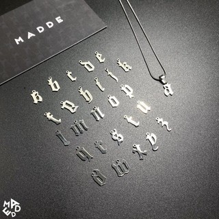 Mặt charm chữ Lẻ gắn vào vòng tay/ vòng cổ SAFETY PIN hoặc mua lẻ gắn theo sở thích - không kèm dây / Madde
