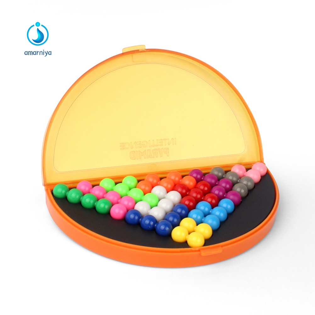 Bộ Đồ Chơi Hạt Kim Tự Tháp Luyện Tư Duy IQ Dành Cho Trẻ Em Và Người Lớn