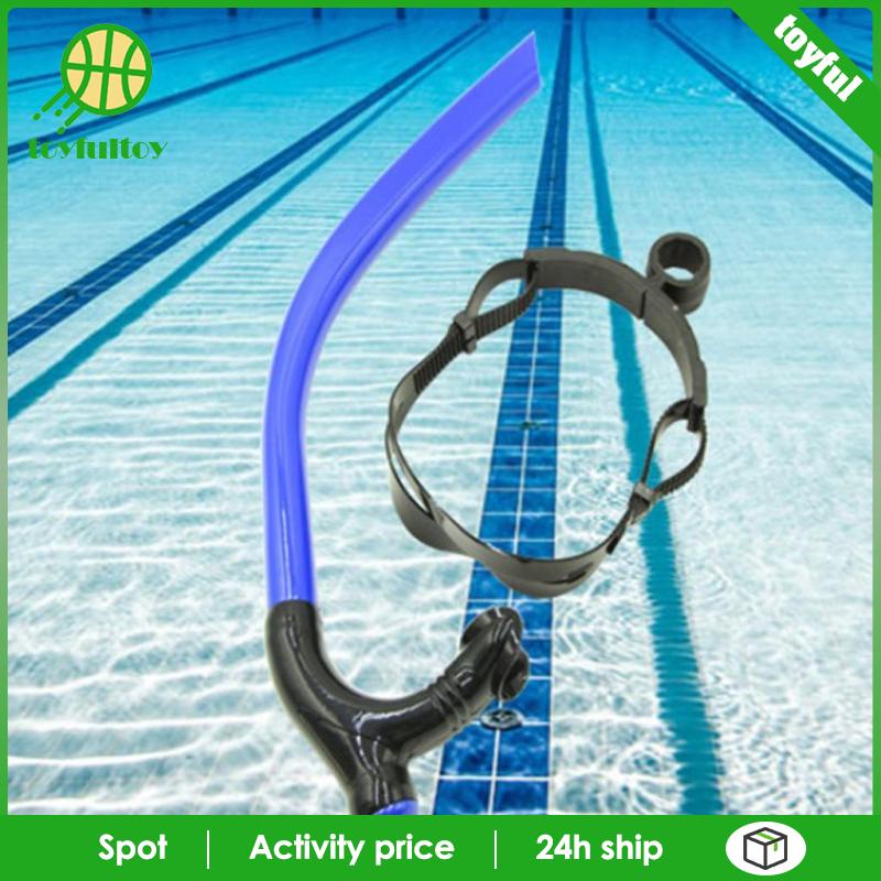 Ống Thở Silicone Kèm Dây Đeo Đầu Chuyên Dụng Cho Bơi Lặn