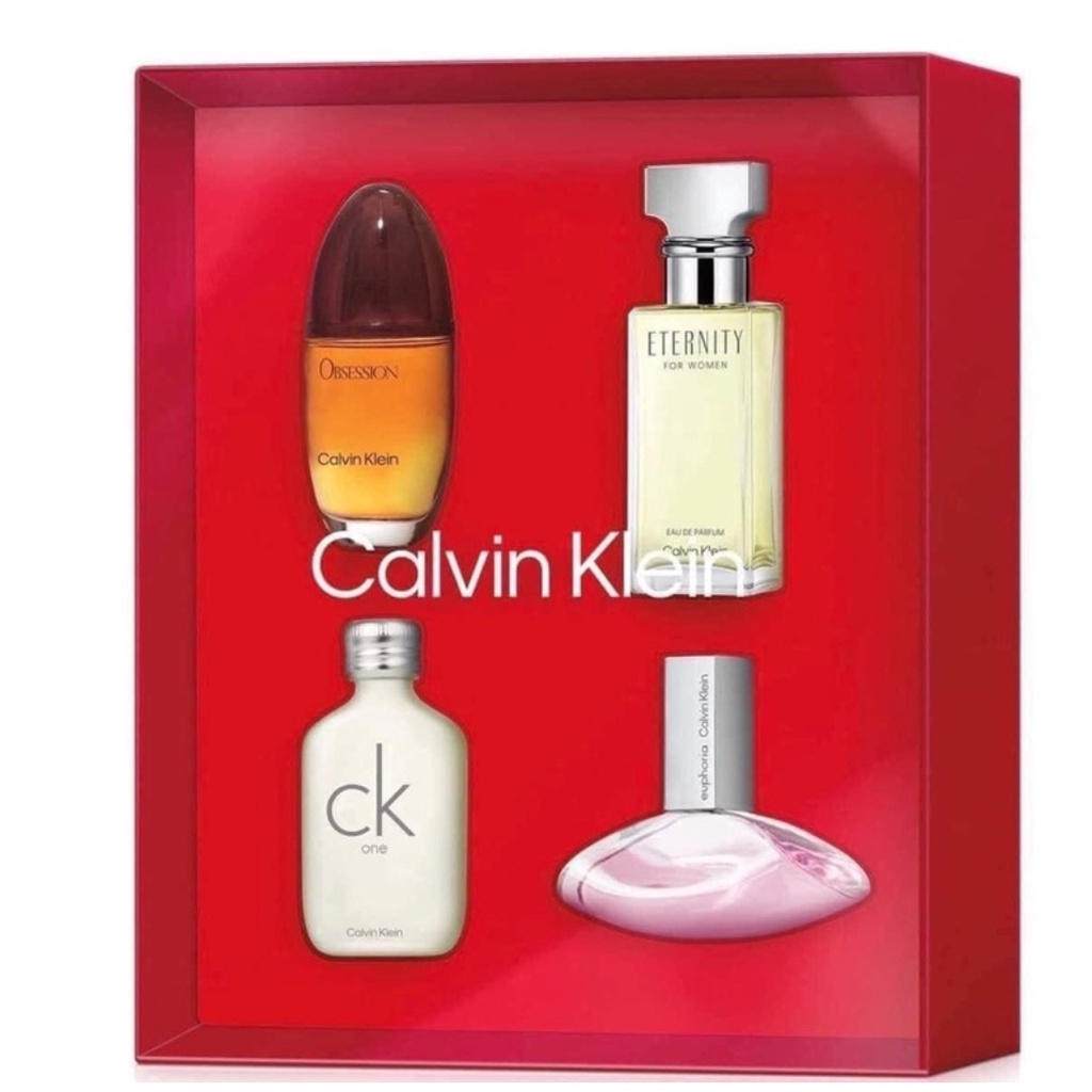 Set Nước Mini Calvin Klein - 15ml x 4