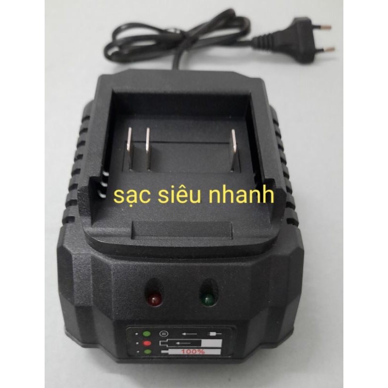 Sạc pin chân phổ thông cho các loại máy bulong, chuyên vít, máy khoan pin 10 seo