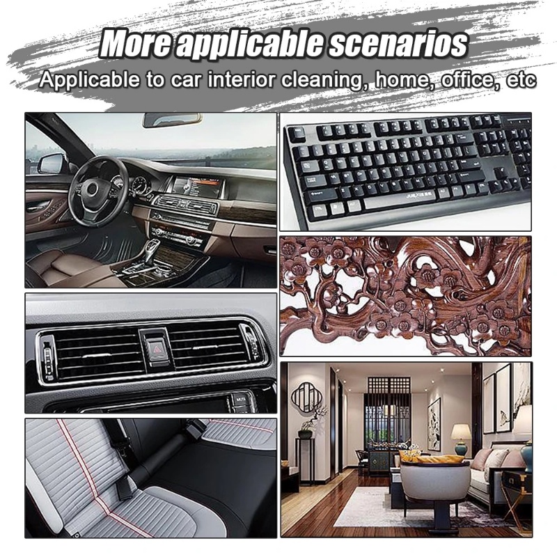 Chổi Nylon Làm Sạch Lỗ Thông Gió Xe Hơi Tiện Dụng