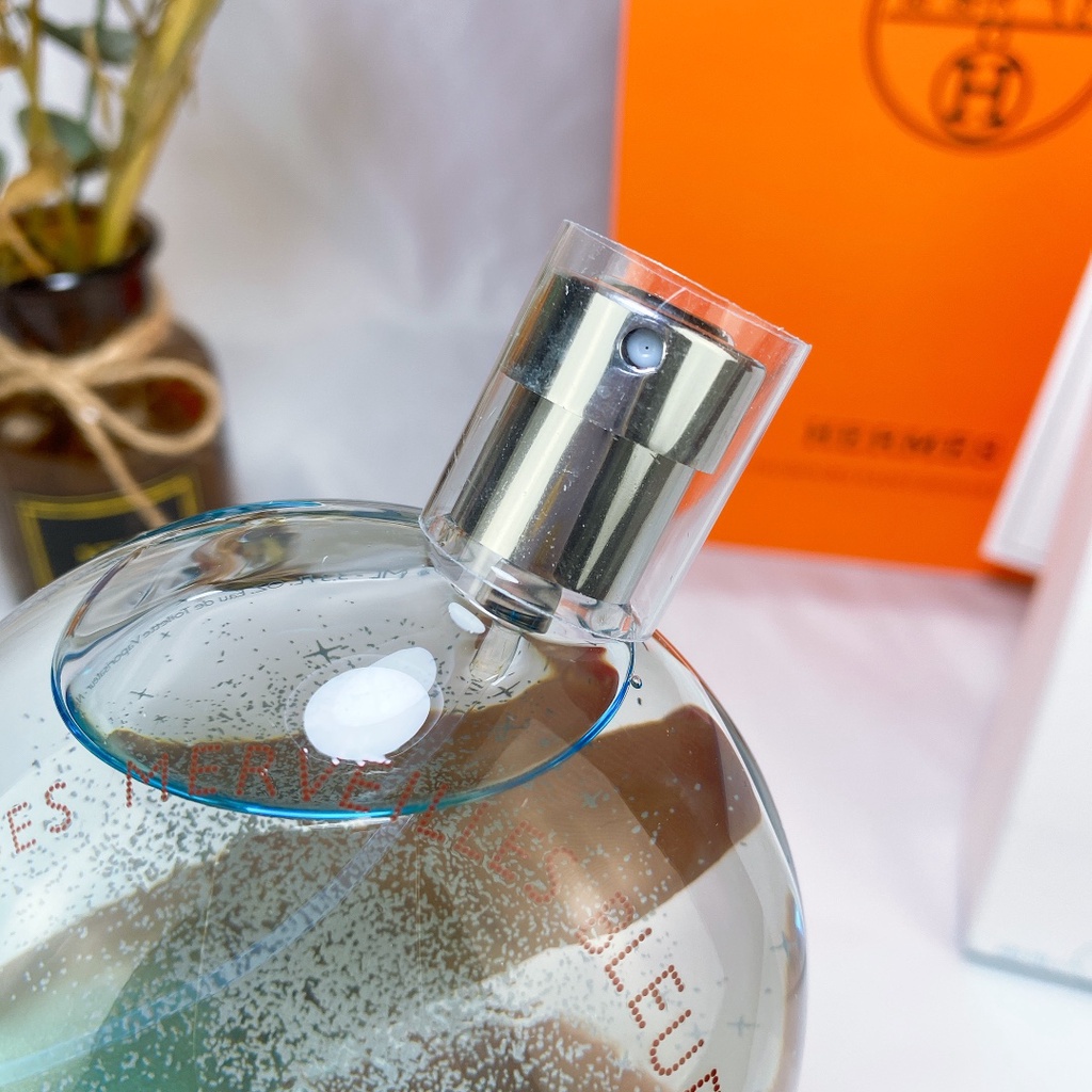 Nước Hoa Hermes 100ML Màu Xanh Dương / Cam / Xanh Dương Làm Quà Tặng Ngày Lễ Cho
