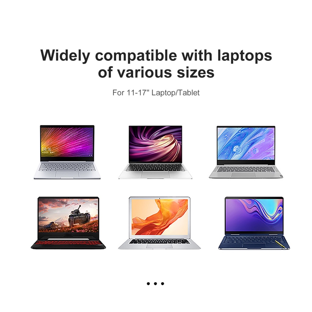 Giá Đỡ Laptop 11-17inch Bằng Hợp Kim Nhôm Có Thể Gập Lại Hình Hoa Hướng Dương
