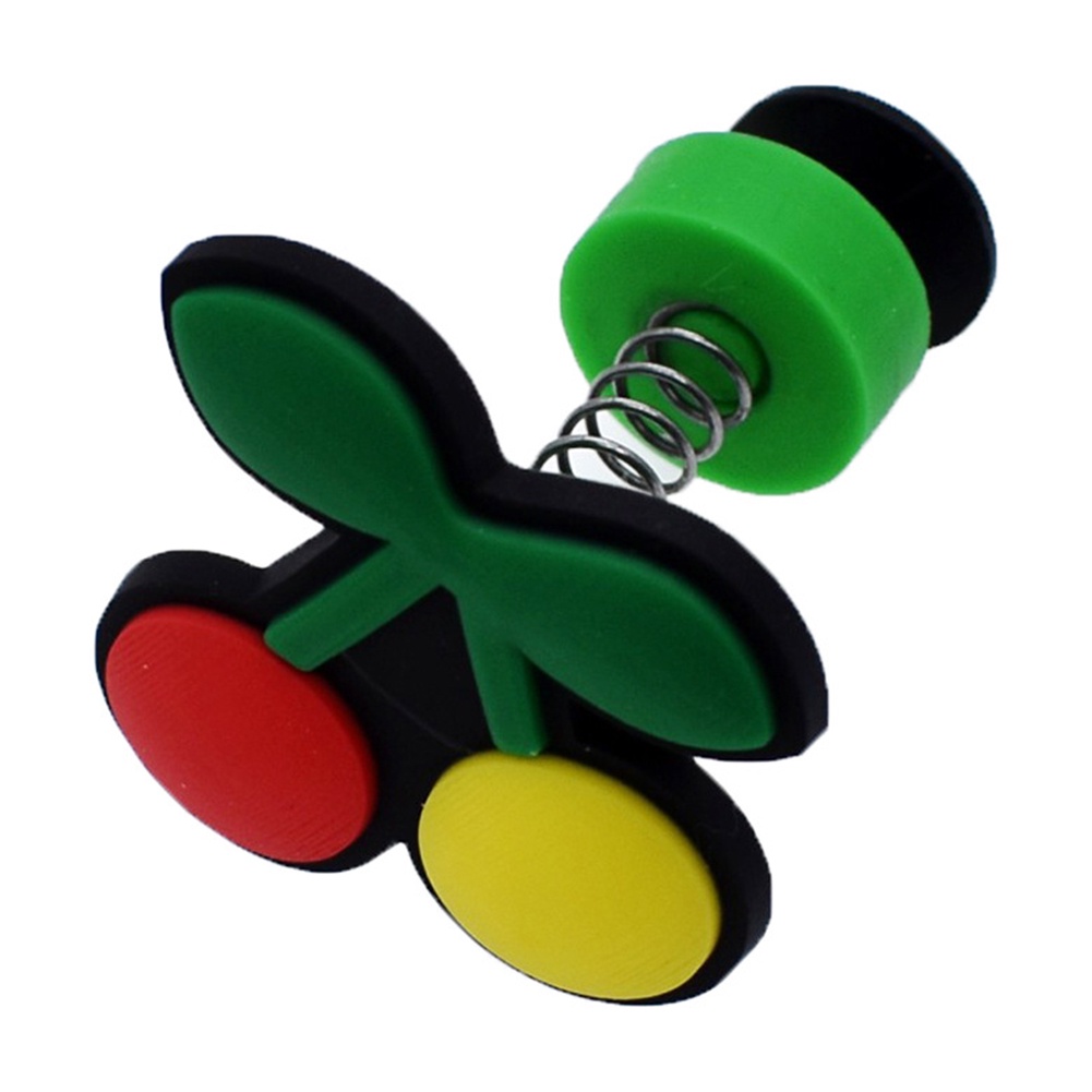 Khóa Lò Xo Bằng Cao Su PVC Mềm Hình Hoa Thời Trang Cổ Điển